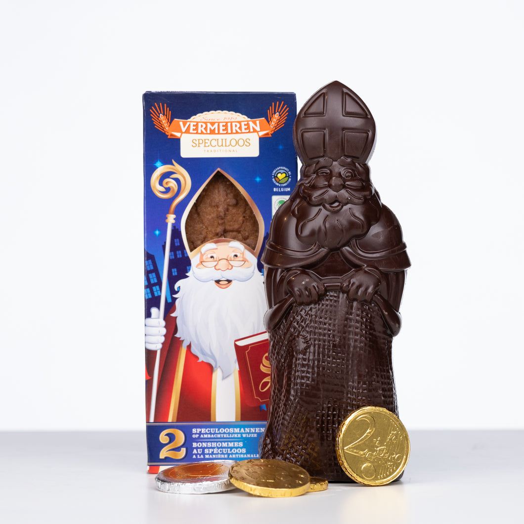 Bedrijfs Sintpakket - Fondantchocolade -  vanaf 50 stuks